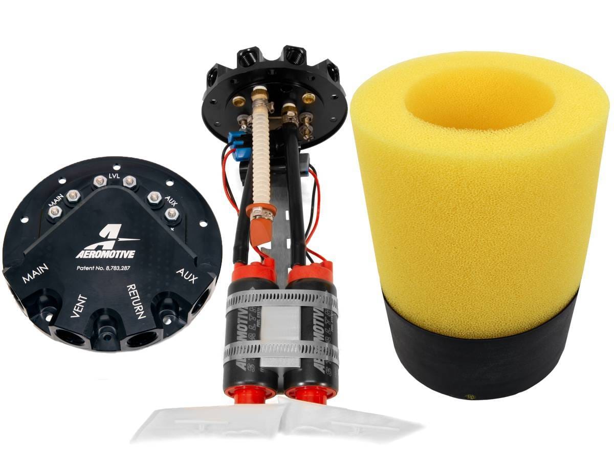 Aeromotive Dual 340LPH Drop-In Fuel Pump 05-18 Chevy Truck