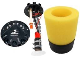 Aeromotive Phantom Series: 1999-2002 Chevy Camaro Direct Drop-In - Dual 340 LPH For Poly/Plastic Fuel Tank Equipped applications Sending Unit Bracket Included - 19102