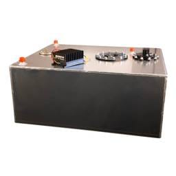 Aeromotive Stealth 6-Gallon Fuel Cell with Integrated A1000 Variable Speed Brushless Fuel Pump - 90 Degree Outlet (Includes Pre-Pump Fuel Filter)