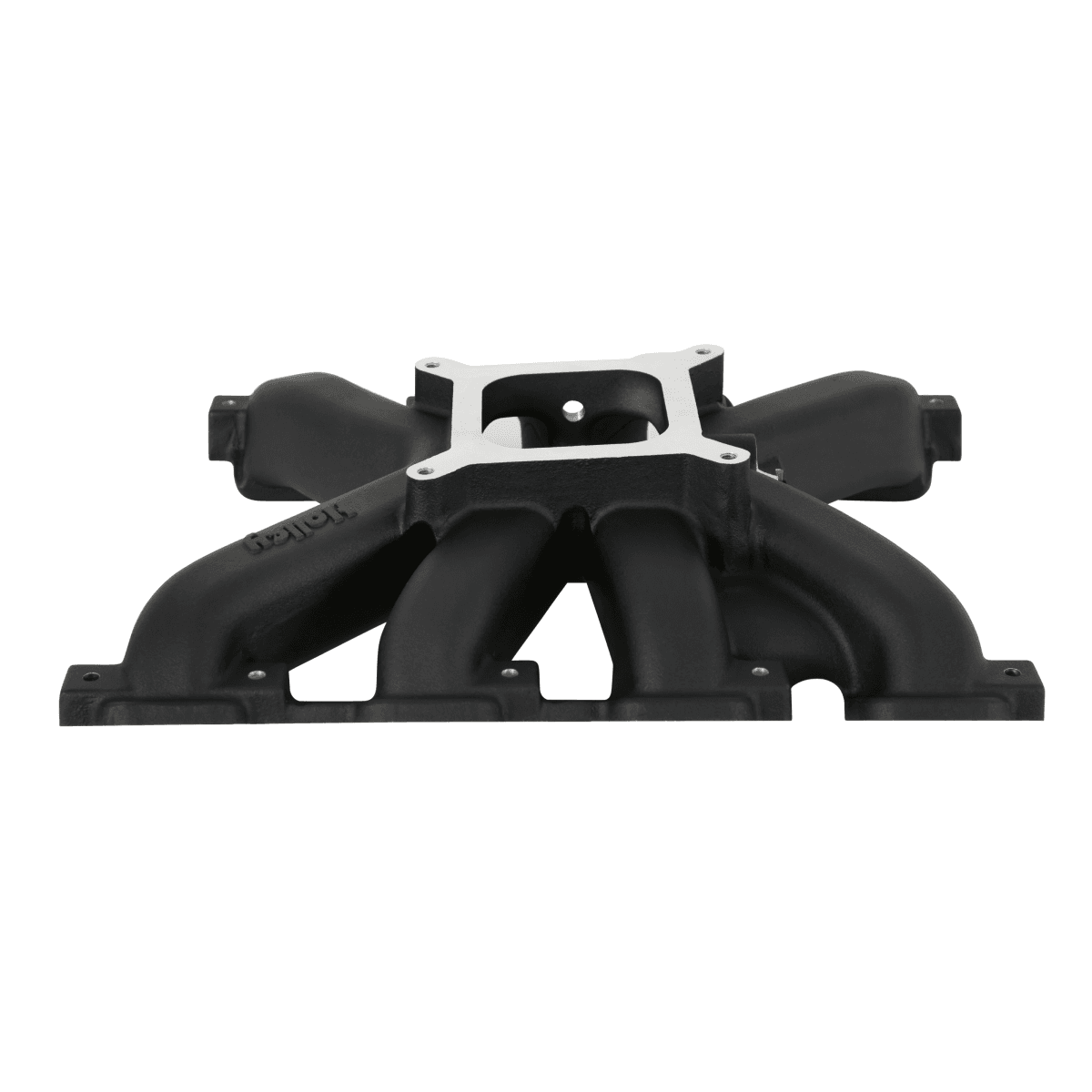 Holley GM Gen V LT Single Plane Intake 4150 Flange - Powdercoated Black thumbnail 3