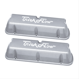 Trickflow SBF Cast Aluminum 3 7/8" Tall Valve Covers - Silver
