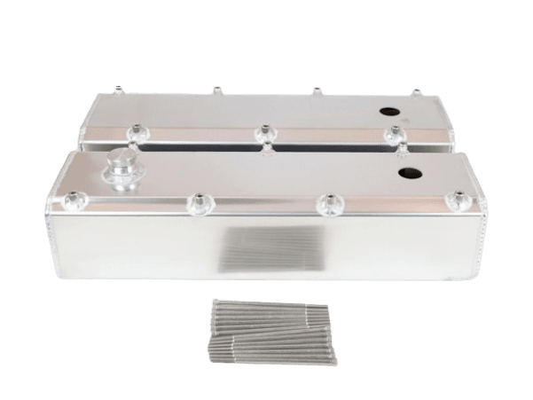 Canton BBF 429/460 Fabbed Aluminum Valve Covers w/ Fill & PCV Ports