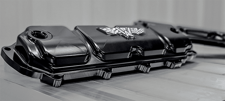 Wegner LT Billet Aluminum Race Valve Covers W/ Coil Cover - Black thumbnail 2