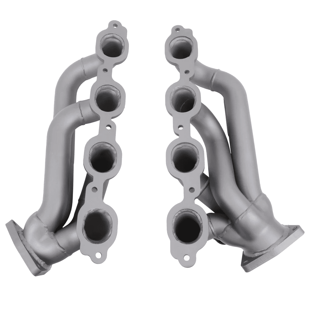 GM Truck 2014-2018 5.3L/6.2L BBK Performance Titanium Ceramic Shorty Headers 1-3/4" thumbnail 3