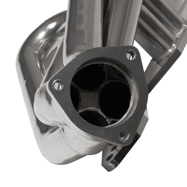 GM Truck/SUV 1996-1999 5.0L/5.7L BBK Performance Polished Silver Ceramic Shorty Headers 1-5/8" thumbnail 3