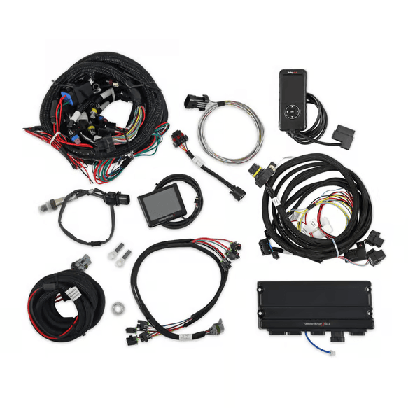 Holley Terminator X Max For GM Truck GEN III Engines With 6L80 or 6L90 Transmissions 58x Crank 4x Cam DBW W/ EV6 Plugs