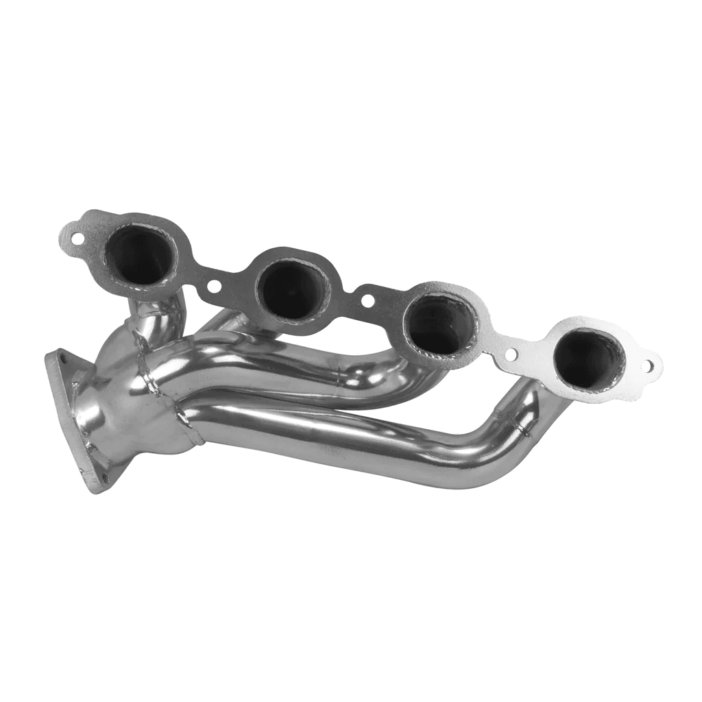 GM Truck 2014-2018 5.3L/6.2L BBK Performance Polished Silver Ceramic Shorty Headers 1-3/4" thumbnail 4