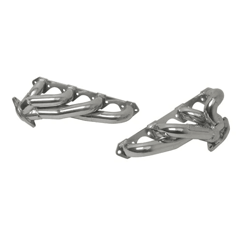 Ford F-150 1987-1995 5.0L BBK Performance Polished Silver Ceramic Shorty Headers 1-5/8" thumbnail 2
