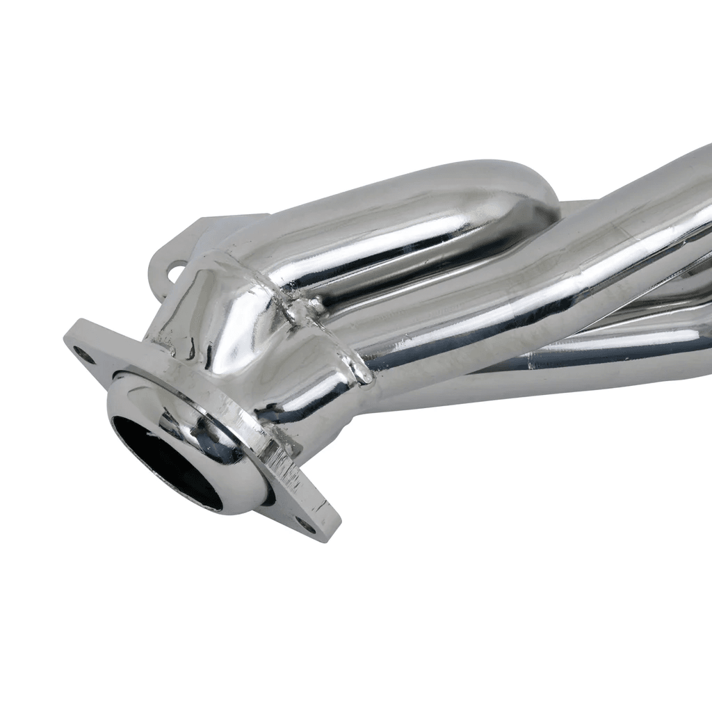 Ford F-150 1987-1995 5.0L BBK Performance Polished Silver Ceramic Shorty Headers 1-5/8" thumbnail 5
