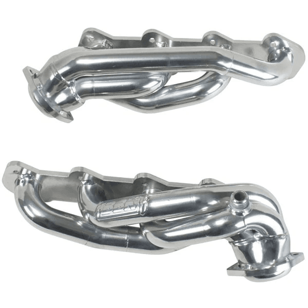 Ford F-150 1999-2003 5.4L BBK Performance Polished Silver Ceramic Shorty Headers 1-5/8" thumbnail 2
