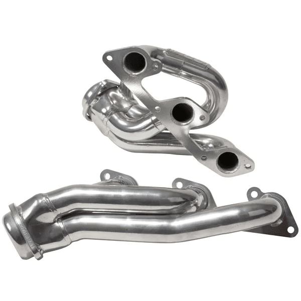 Ford Mustang 2005-2010 V6 BBK Performance Polished Silver Ceramic Shorty Headers 1-5/8" thumbnail 2