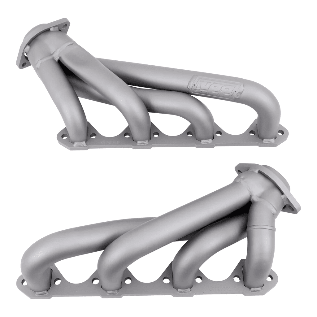 Ford Mustang 1979-1993 351W Swap BBK Performance Titanium Ceramic Shorty Headers 1-5/8" thumbnail 2