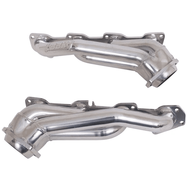 Dodge 5.7L Hemi 2005-2008 V8 BBK Performance Polished Silver Ceramic Shorty Headers 1-3/4" thumbnail 2