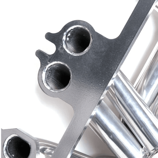 Jeep Wrangler/Cherokee 1991-1999 4.0L BBK Performance Polished Silver Ceramic Shorty Headers 1-1/2" thumbnail 2