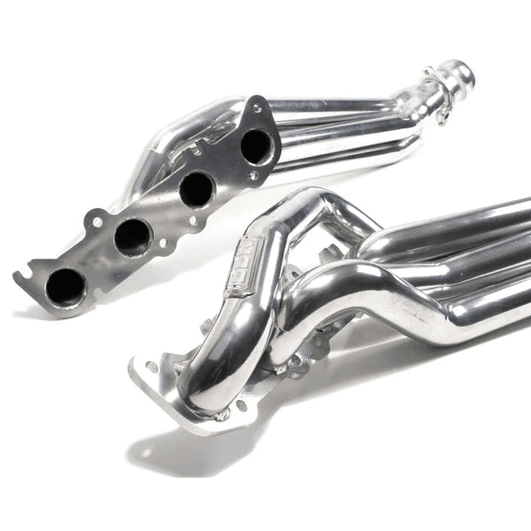 Ford Mustang 2011-2023 BBK Performance Polished Silver Ceramic Long Tube Headers 1-7/8" thumbnail 2