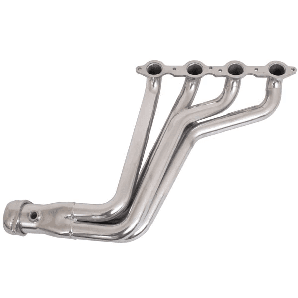Chevy Camaro SS/ZL1 LS3/L99 2010-2015 BBK Performance Polished Silver Ceramic Long Tube Headers W/ High Flow Catted Connection Pipes 1-7/8" thumbnail 2