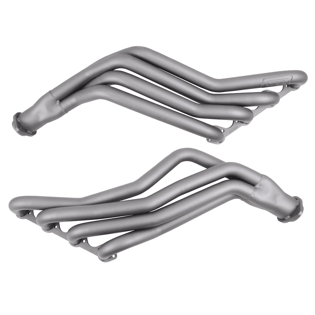 Ford Mustang 1986-1993 351W Swap BBK Performance Titanium Ceramic Long Tube Headers 1-3/4" thumbnail 3
