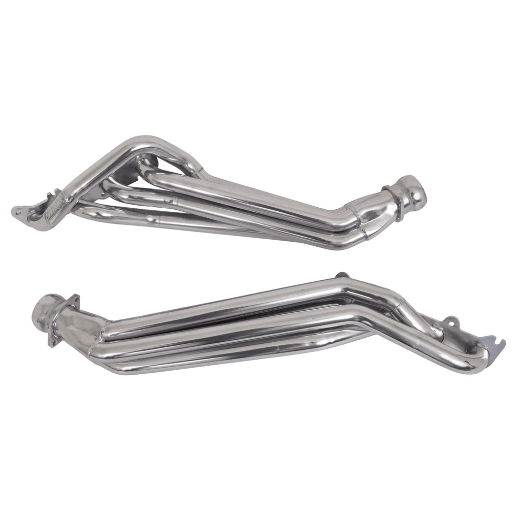 Ford Mustang 2011-2023 5.0L BBK Performance Polished Silver Ceramic Long Tube Headers 1-3/4" thumbnail 2