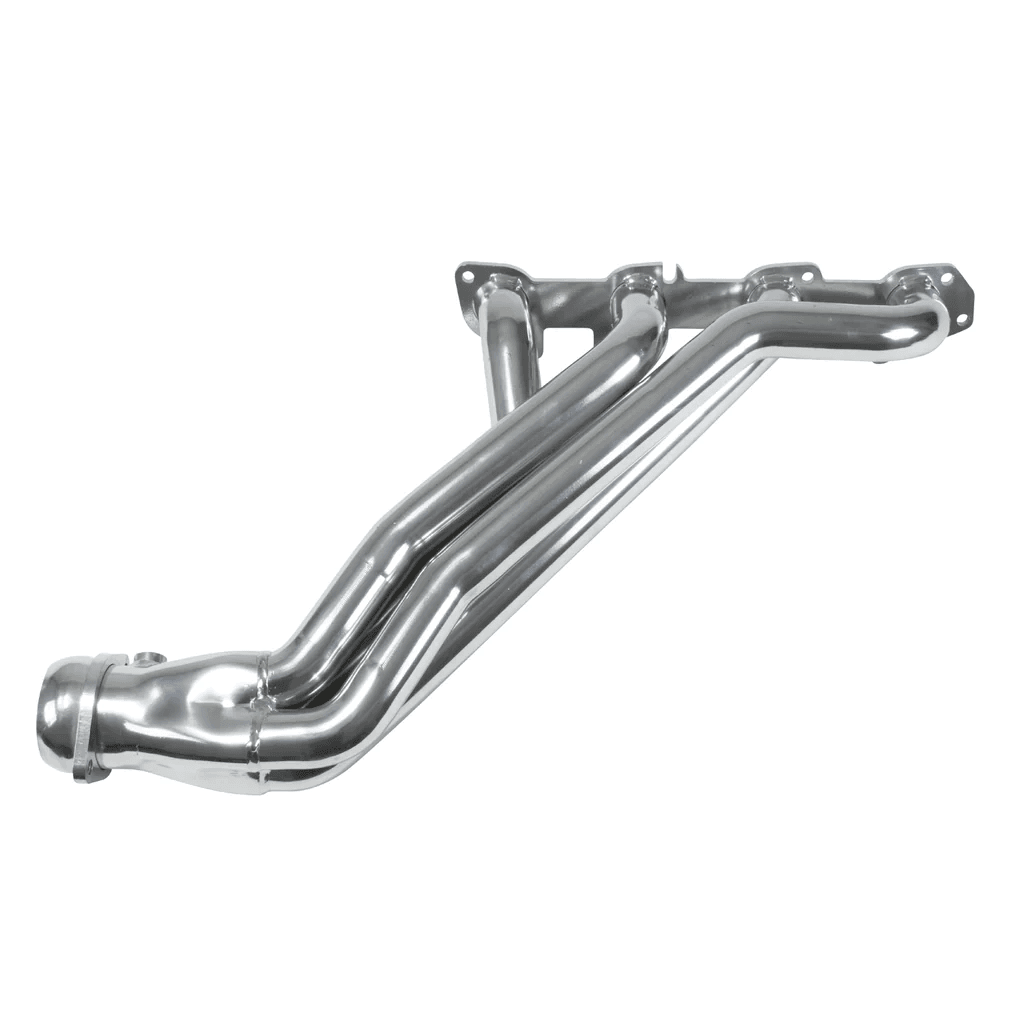 Dodge Hemi 6.1L/6.4L/6.2L 2006-2023 BBK Performance Polished Silver Ceramic Long Tube Headers 1-7/8" thumbnail 2