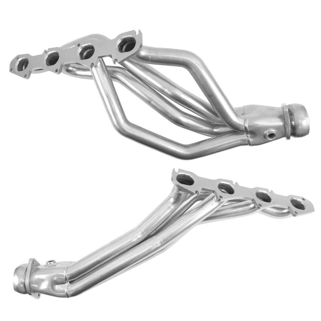 Ram 1500 5.7L Hemi 2009-2023 BBK Performance Polished Silver Ceramic Long Tube Headers 1-3/4" thumbnail 2