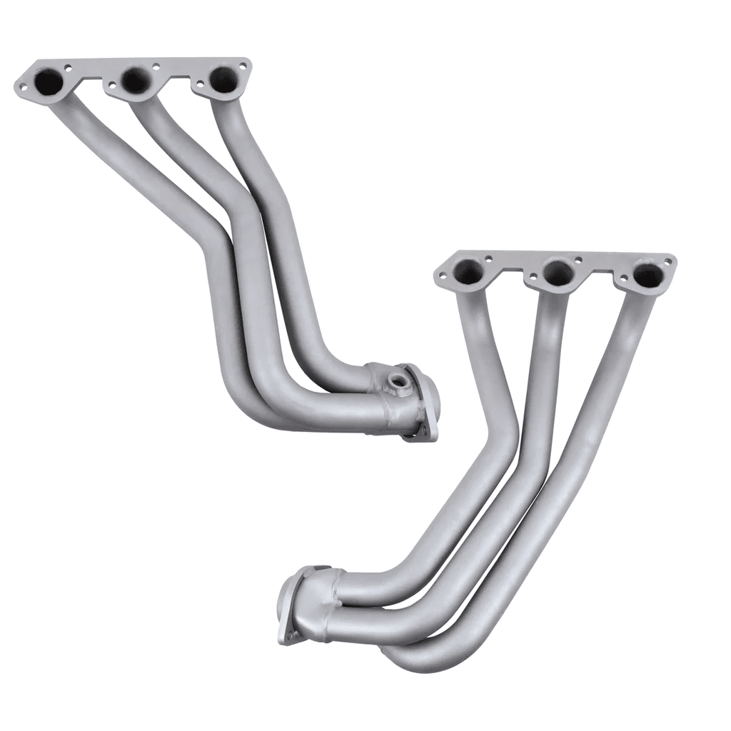 Jeep Wrangler 3.8L 2007-2011 BBK Performance Titanium Ceramic Long Tube Headers W/ High Flow Catted Y Pipe 1-5/8" thumbnail 2