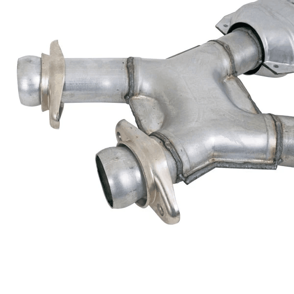 Ford Mustang 5.0L 1979-1993 High Flow Catted X-Pipe 2-1/2" - For Automatic Transmission thumbnail 4