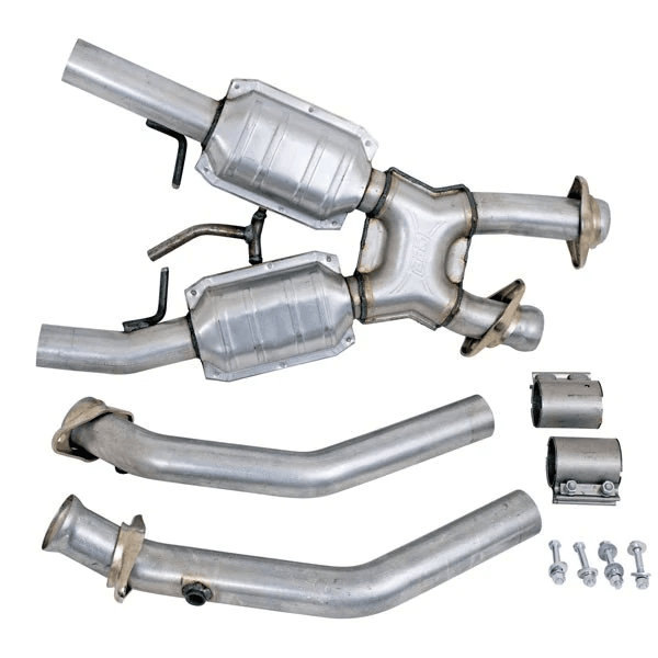Ford Mustang 5.0L 1994-1995 High Flow Catted X-Pipe 2-1/2" thumbnail 2