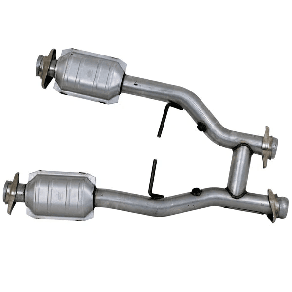 Ford Mustang GT 4.6L 1996-2004 High Flow Catted H-Pipe 2-1/2" thumbnail 2