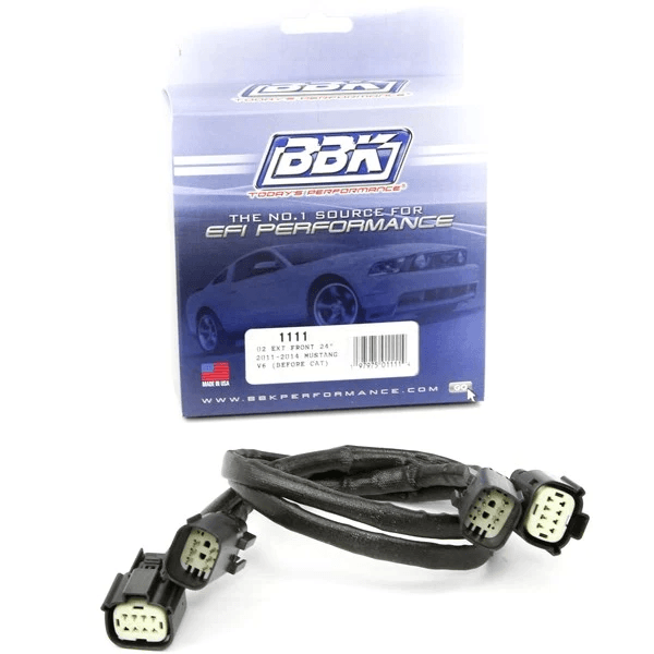 Ford Mustang V6 3.7L 2011-2017 Front O2 Sensor Extensions - 24" Long