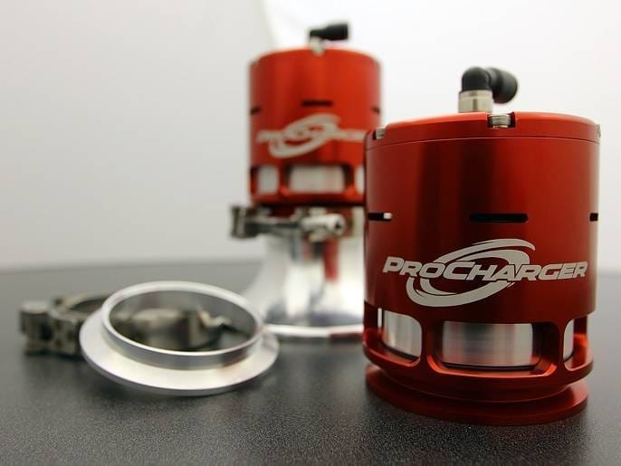 ATI Big Red ProRace Valve With 4" Aluminium Tubing Kit & Mounting Hardware - Open thumbnail 3