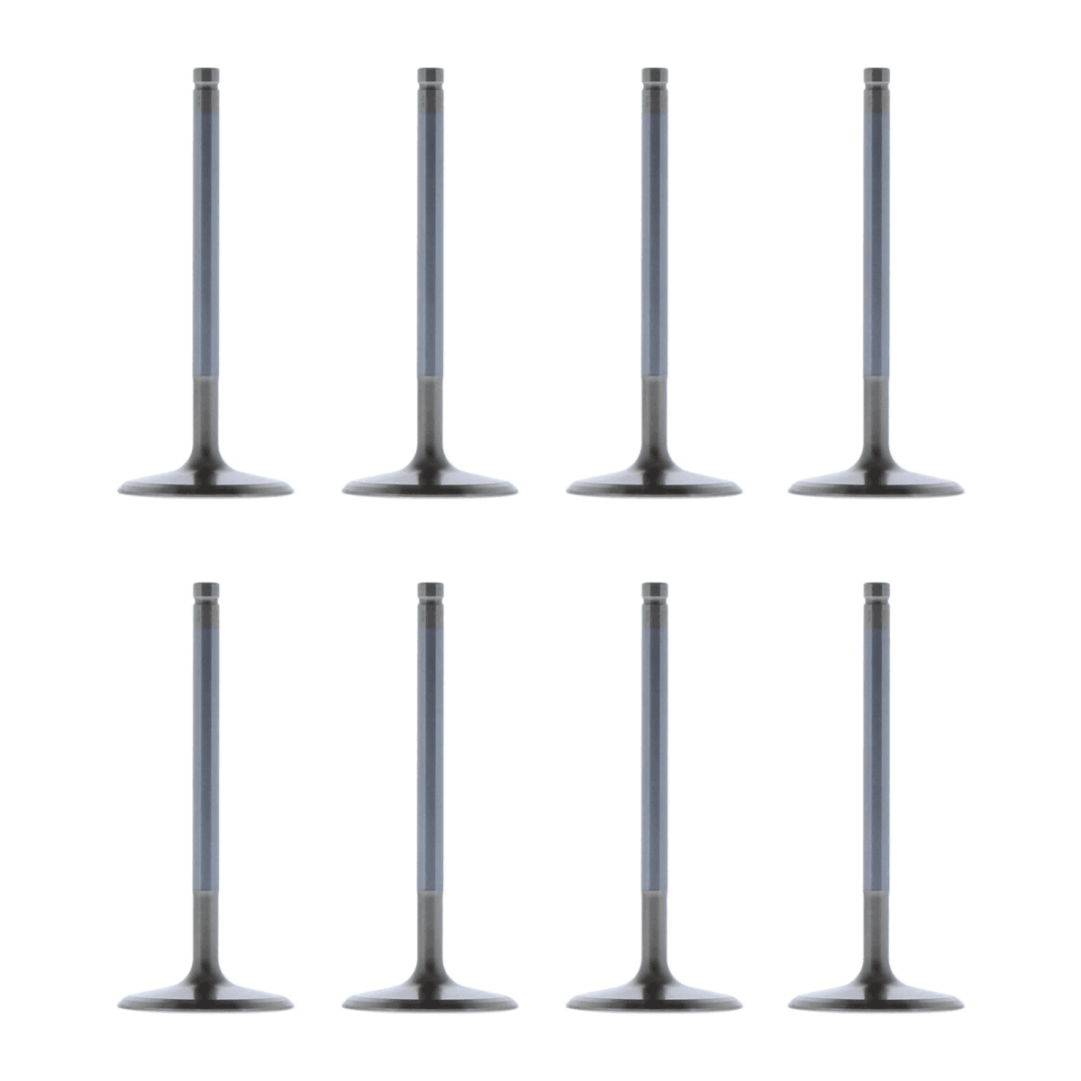 Trickflow LS Intake Valves 2.040" Dia. / 4.900" Lgth. 12 Deg. Dish For TFS GenX 215 Cylinder Head - Set of 8