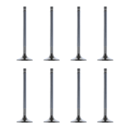 Trickflow LS Exhaust Valves 1.600" Dia. / 5.200" Lgth. 24 Deg. Dish For TFS GenX Cylinder Head - Set of 8