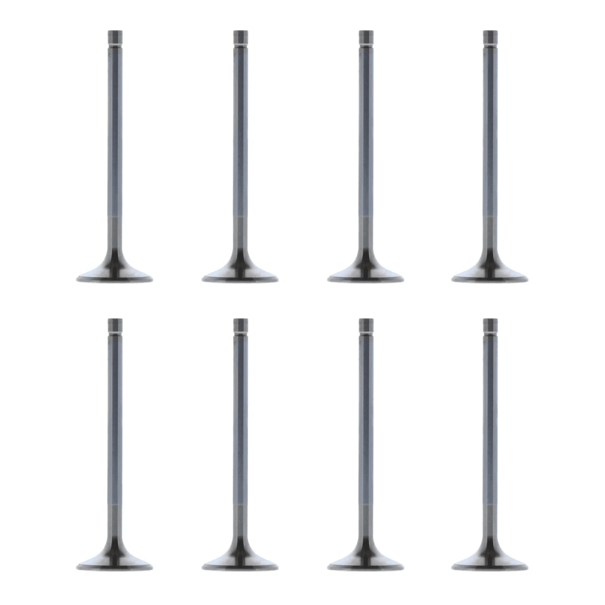 Trickflow LS Exhaust Valves 1.600" Dia. / 5.200" Lgth. 24 Deg. Dish For TFS GenX Cylinder Head - Set of 8