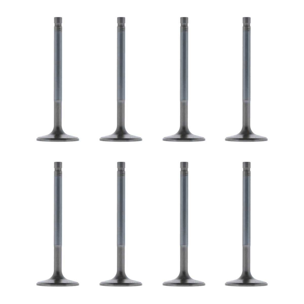 Trickflow BBF Exhaust Valves 1.760" Dia. / 5.060" Lgth. 12 Deg. Dish For TFS A460 Cylinder Head - Set of 8