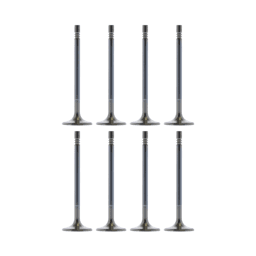 Trickflow SBF 4.6L/5.4L Exhaust Valves 1.450" Dia. / 4.730" Lgth. 14 Deg. Dish For TFS Twisted Wedge & Track Heat Cylinder Head - Set of 8