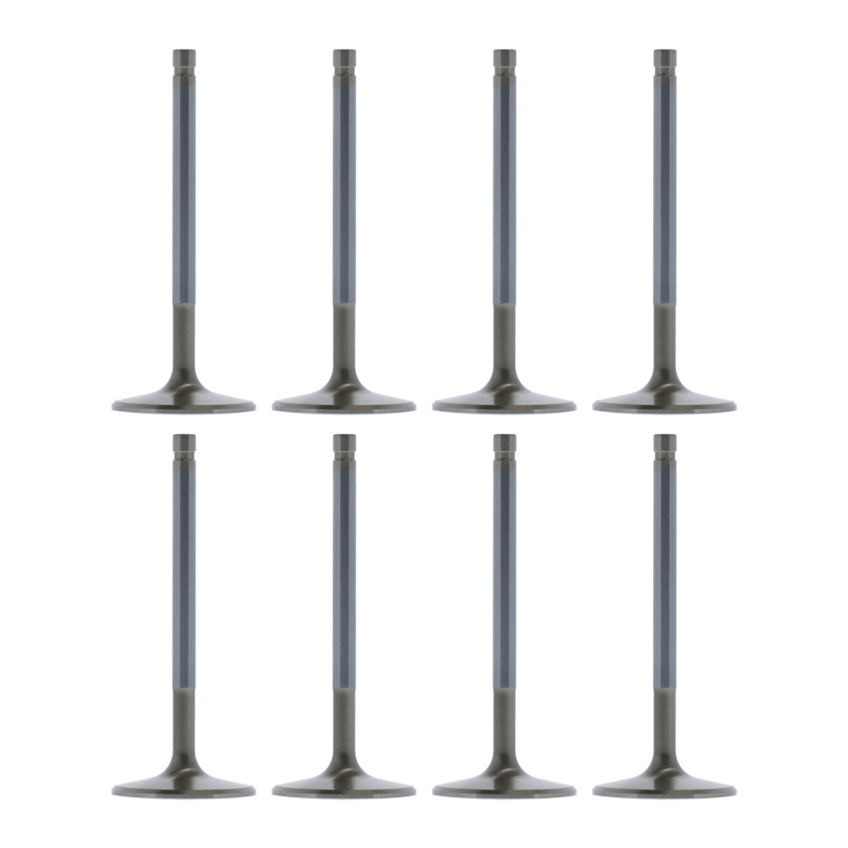 Trickflow SBF Intake Valves 2.080" Dia. / 5.160" Lgth. 12 Deg. Dish For TFS High Port Cylinder Head - Set of 8