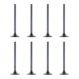 Trickflow SBM Exhaust Valves 1.570" Dia. / 5.200" Lgth. 8 Deg. Dish For TFS PowerPort Cylinder Head - Set of 8