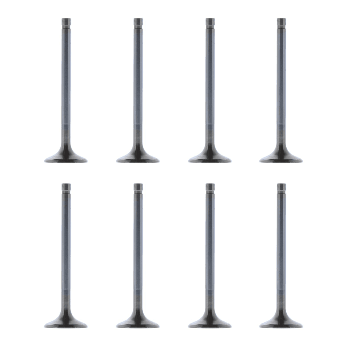 Trickflow SBM Exhaust Valves 1.570" Dia. / 5.200" Lgth. 8 Deg. Dish For TFS PowerPort Cylinder Head - Set of 8