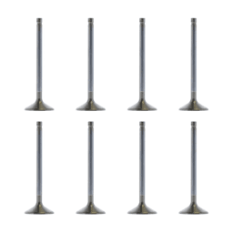 Trickflow BBM Exhaust Valves 1.760" Dia. / 5.410" Lgth. 19 Deg. Dish For TFS PowerPort Cylinder Head - Set of 8