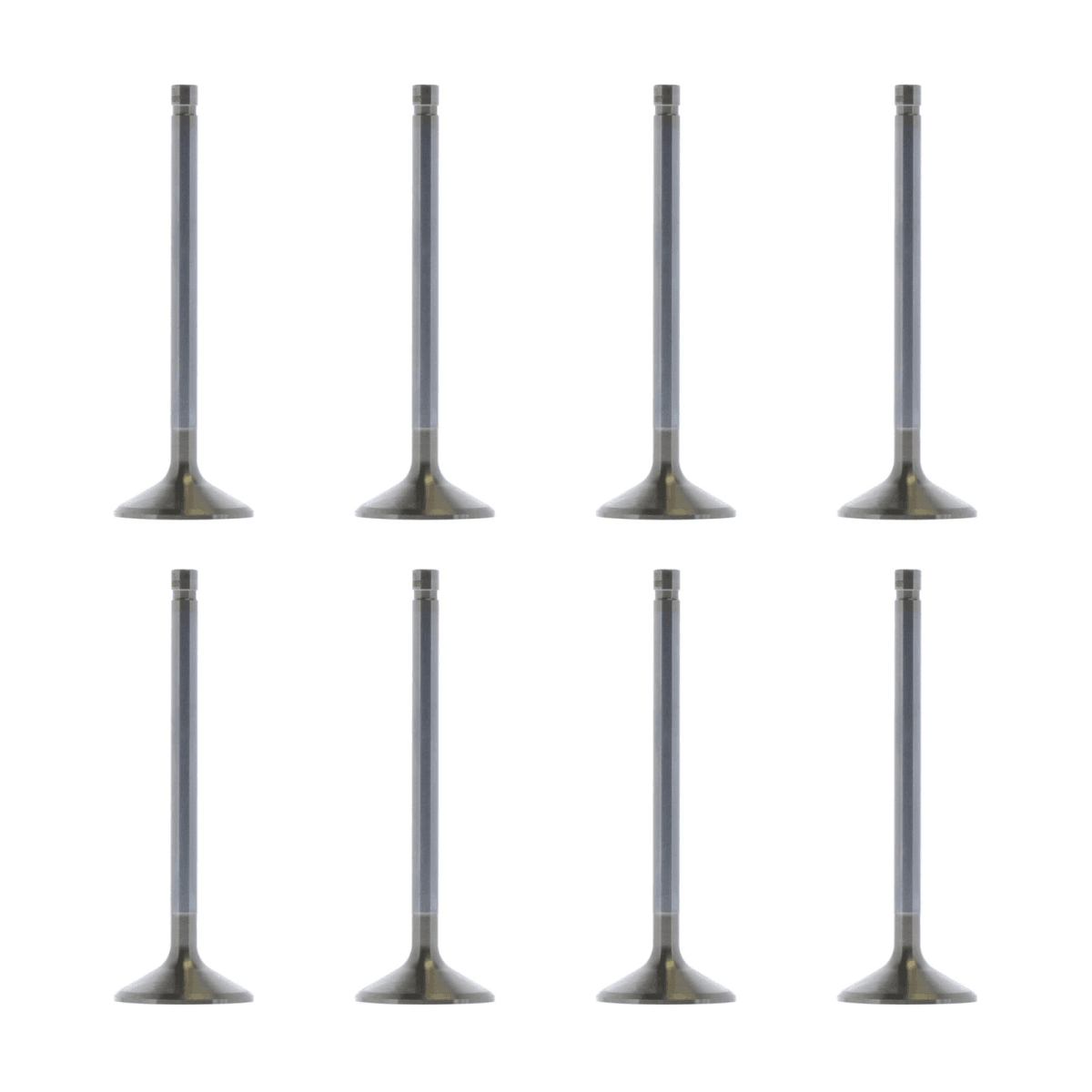 Trickflow BBM Exhaust Valves 1.760" Dia. / 5.410" Lgth. 19 Deg. Dish For TFS PowerPort Cylinder Head - Set of 8