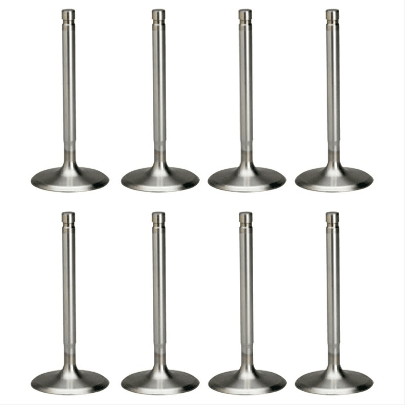 Trickflow LS Intake Valves 2.055" Dia. / 4.900" Lgth. 12 Deg. Dish For TFS GenX Cylinder Head - Set of 8