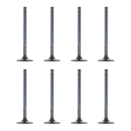 Trickflow SBF Exhaust Valves 1.600" Dia. / 5.160" Lgth. 12 Deg. Dish For TFS High Port Cylinder Head - Set of 8