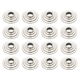 Trick Flow Titanium 10 Deg. Valve Spring Retainers for TFS Heads 1.625 OD/0.640 ID - Set of 16