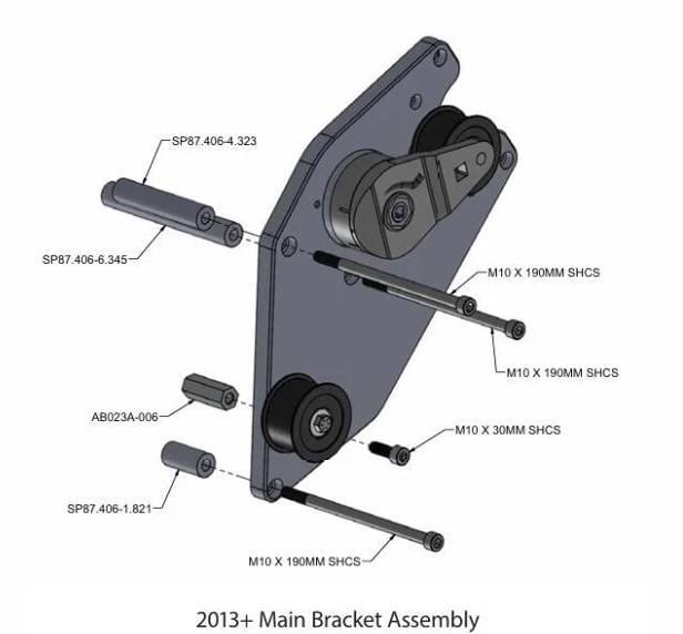 ProCharger 2013-15 Camaro SS Supercharger Mounting Bracket thumbnail 2
