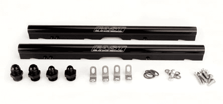 FAST LSXRT Billet Fuel Rail Kit For LS1/LS2/LS6 & LS Truck Engines - Anodized Black