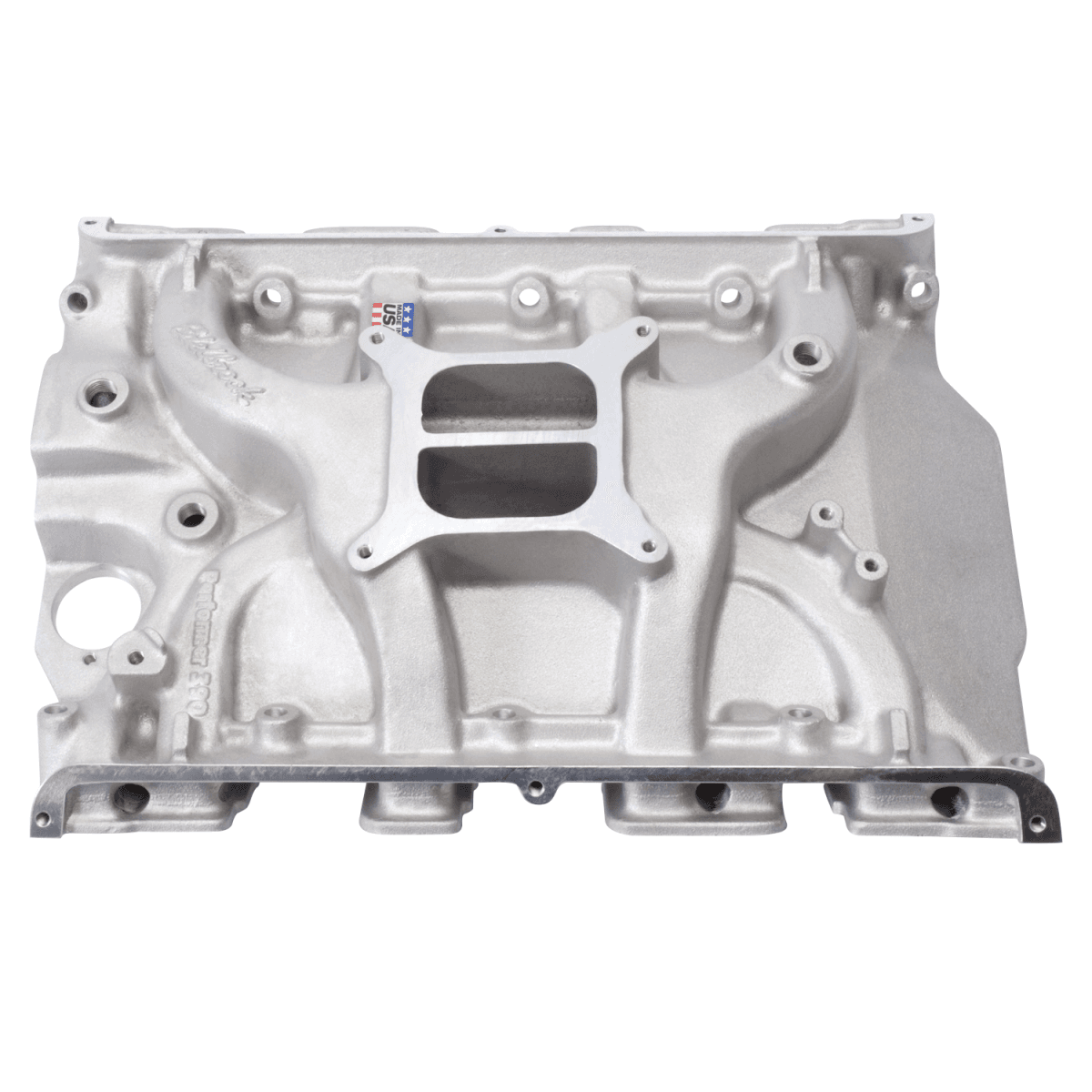 Edelbrock Performer Ford FE 390 Dual Plane Intake Manifold W/ 4150 Flange - Satin Finish thumbnail 2