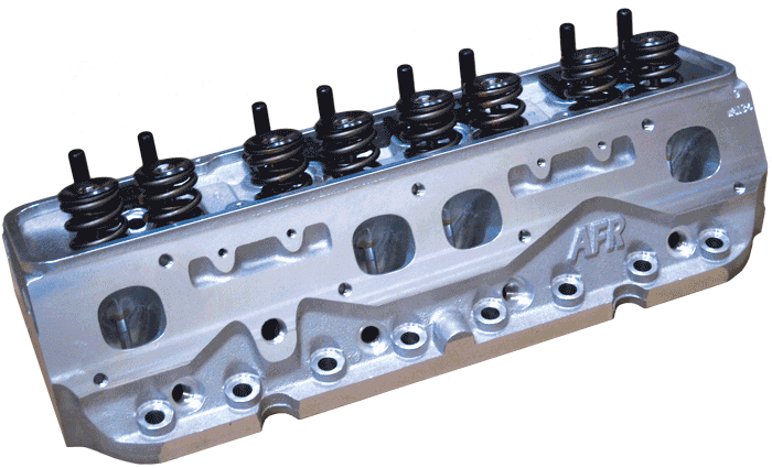 AFR 227cc Competition Eliminator SBC Bare Cylinder Heads, Spread Port, 65cc Chambers, No Parts thumbnail 2