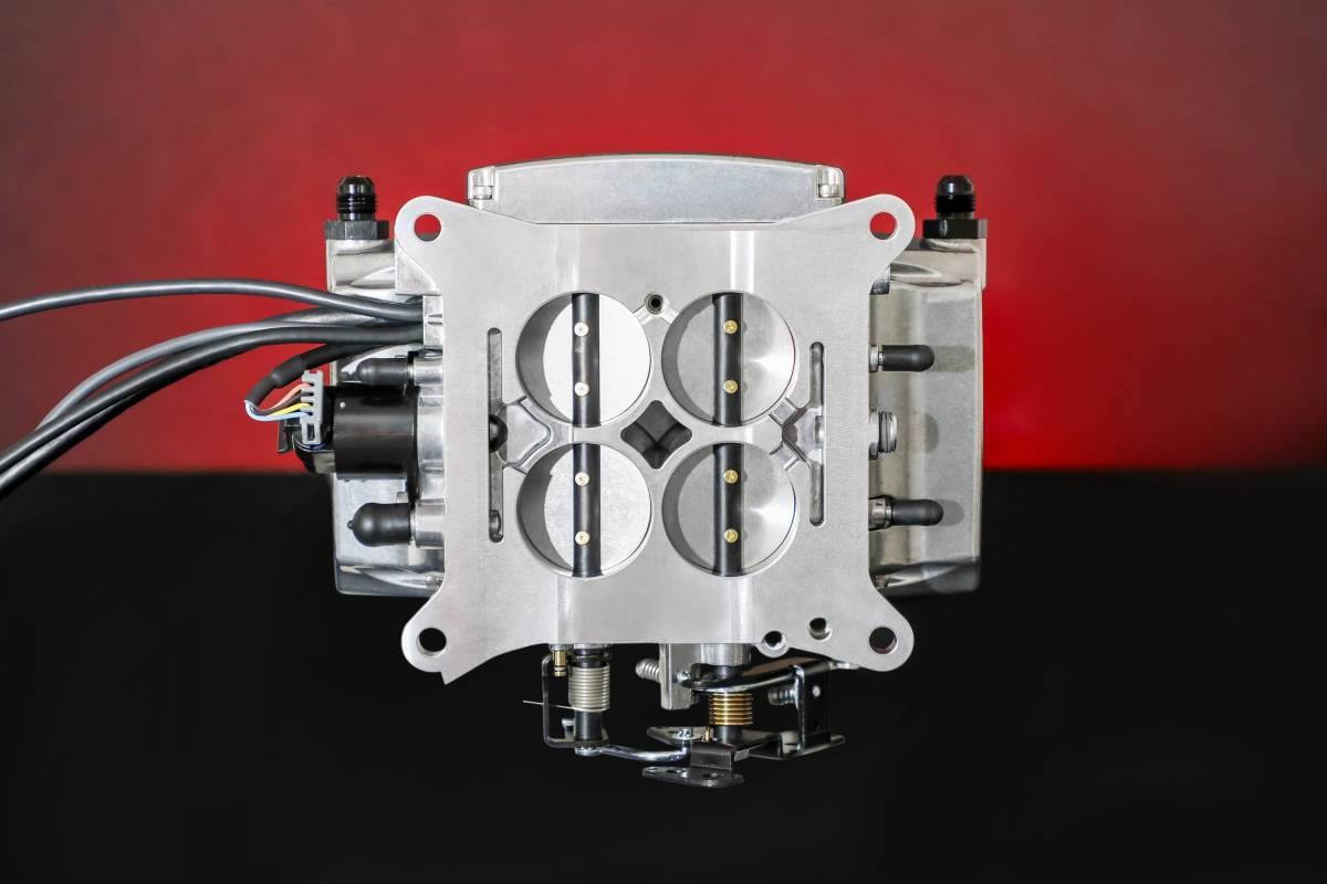 Holley Sniper 2 EFI 4BBL Throttle Body Fuel Injection Kit W/ Bluetooth Module, PDM & Universal Drop-In Module - Polished thumbnail 4