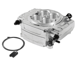 Holley Sniper 2 EFI 4BBL Throttle Body Fuel Injection Kit W/ Bluetooth Module - Polished