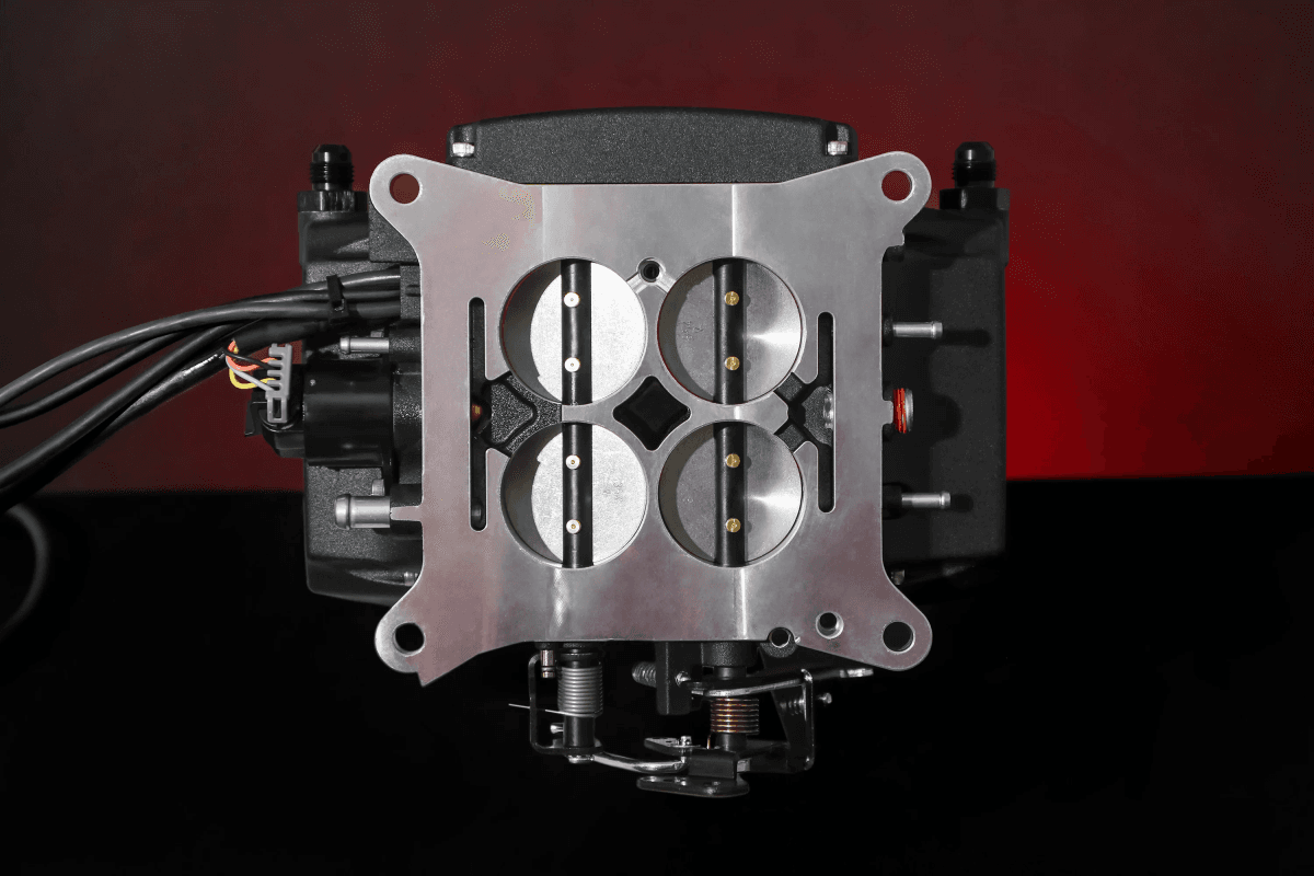 Holley Sniper 2 EFI 4BBL Throttle Body Fuel Injection Kit W/ 5" Handheld & Universal Drop-In Module - Black thumbnail 4